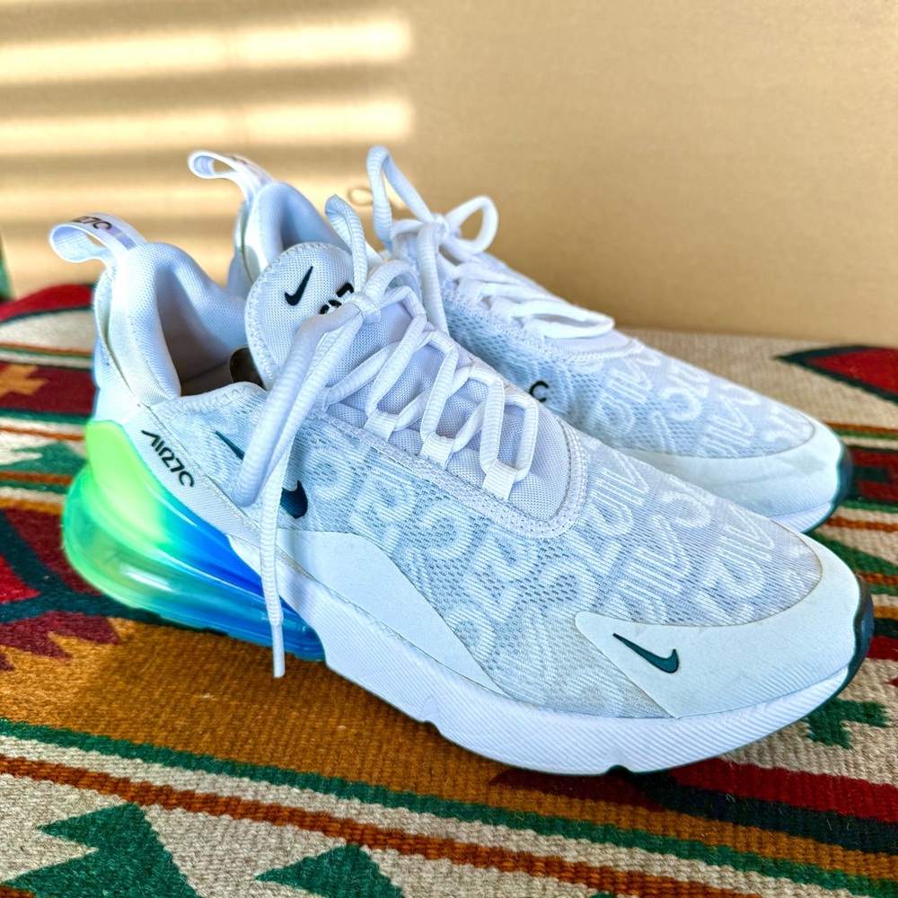 Nike Air Max 270 SE “Explosion Green” AQ9164-100 White line blast size 7.5/9